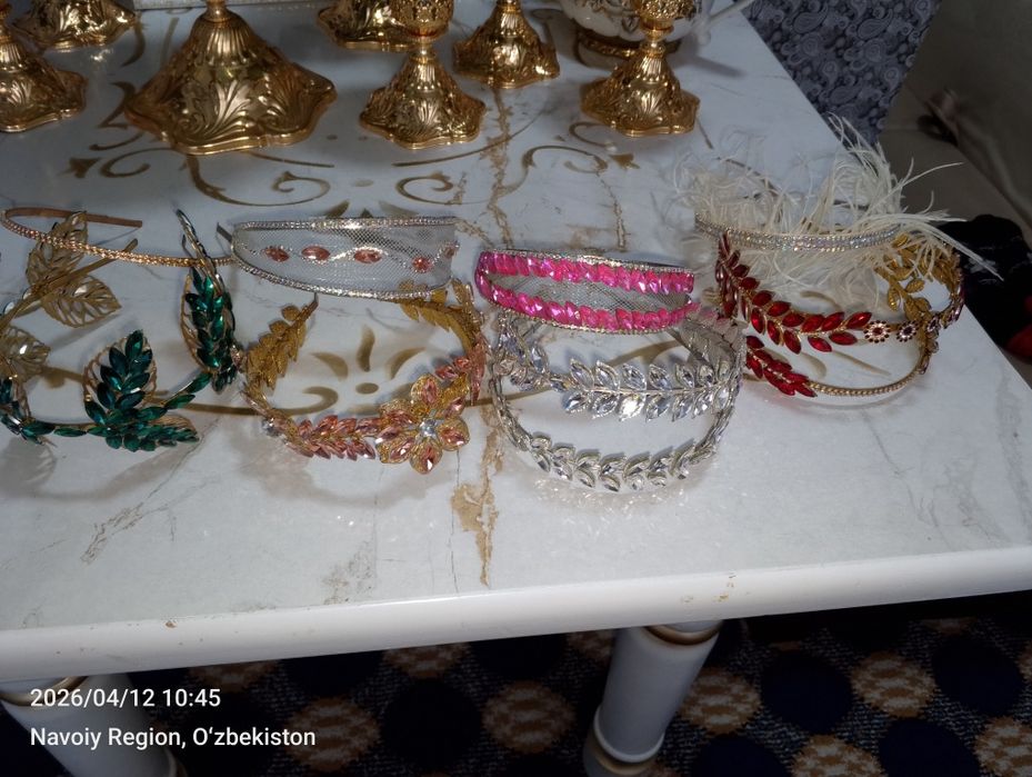 Qizlarimiz uchun diadema qoʻl mehnati sifatli chiroyli zamonaviy