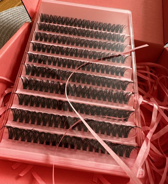 Мигли на снопчета /домашна миглопластика.