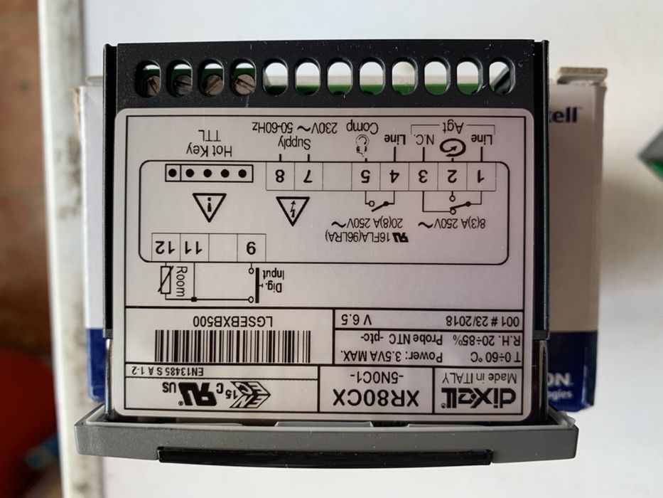 Termostat Dixell xr80cx tanc lapte electronic digital programator nou