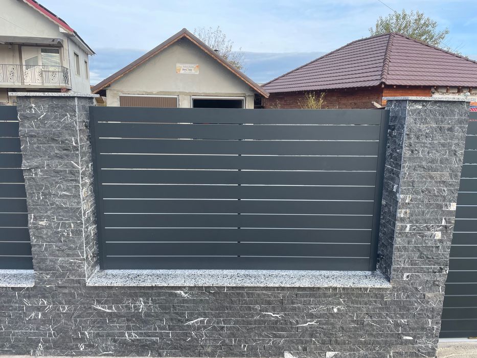 Porti garduri balustrade din aluminiu