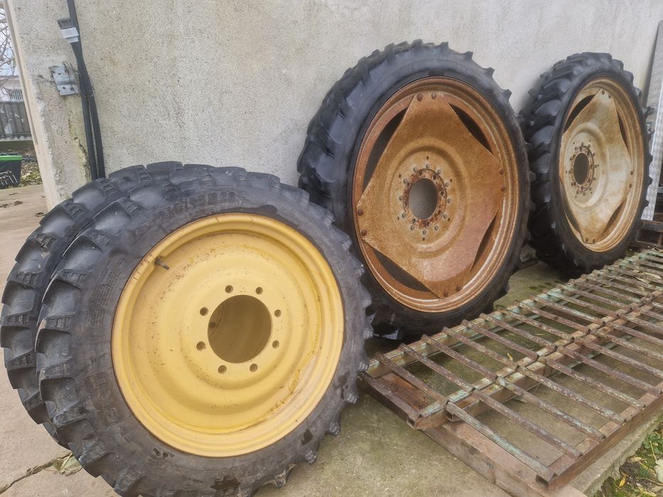 Roți tehnologice înguste tractor Fendt și internațional