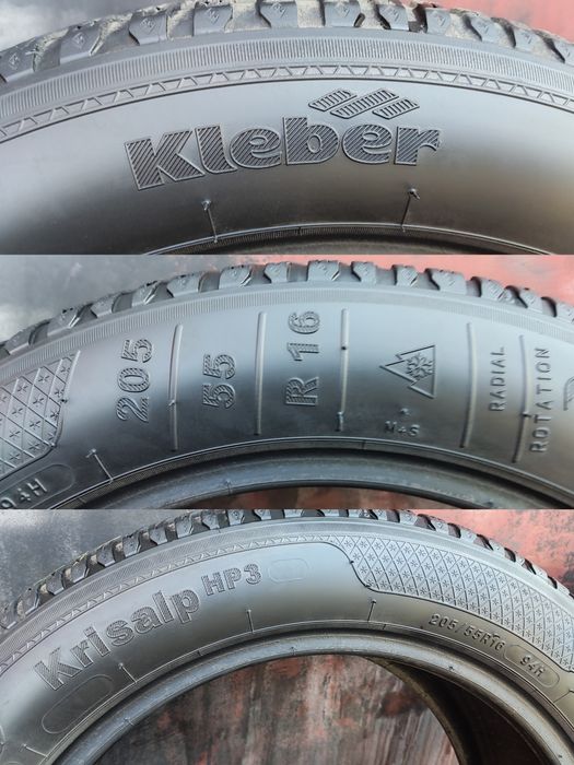 4бр. зимни гуми 205/55/16 Kleber Krisalh HP3
dot23, 7mm