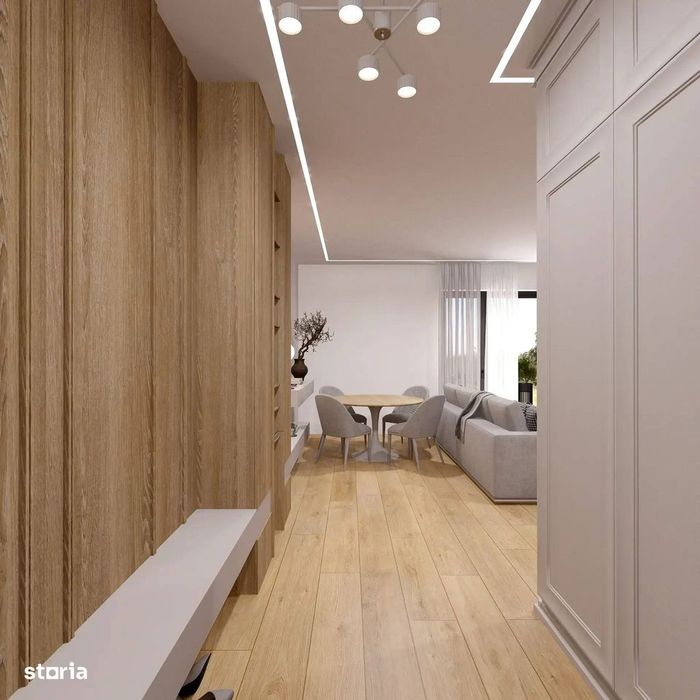 Apartament 2 camere Gradina 46 m Bloc nou Parcare inclusa Unirii 5 min