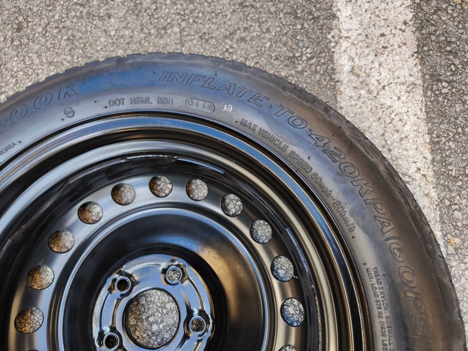 Резервна гума патерица 17 Киа Хюндай