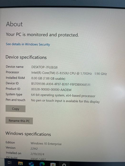 Laptop Dell Latitude 7490 Amanet BKG