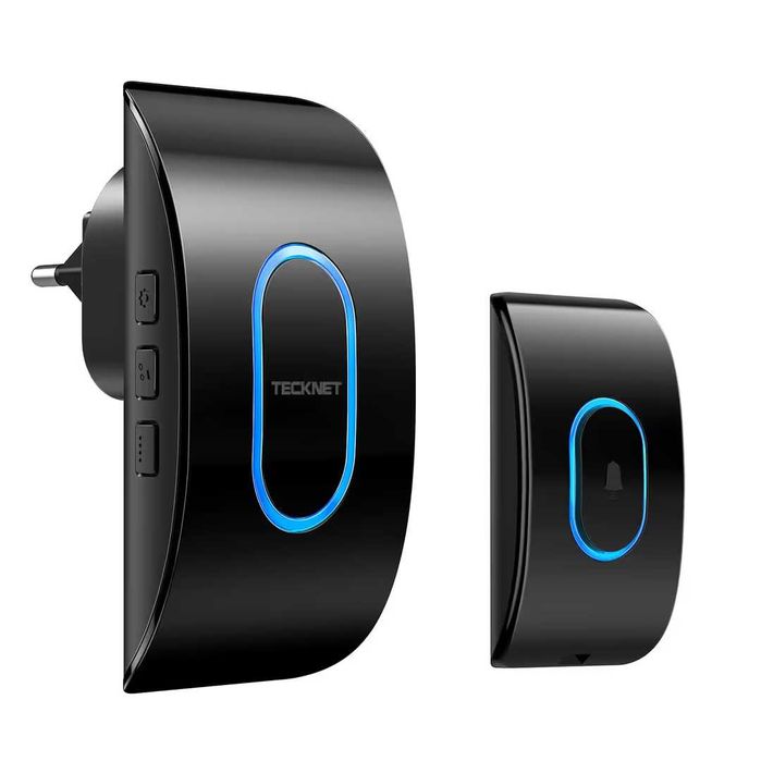 Sonerie wireless IP65 rezistent la apă 400m rază – Negru