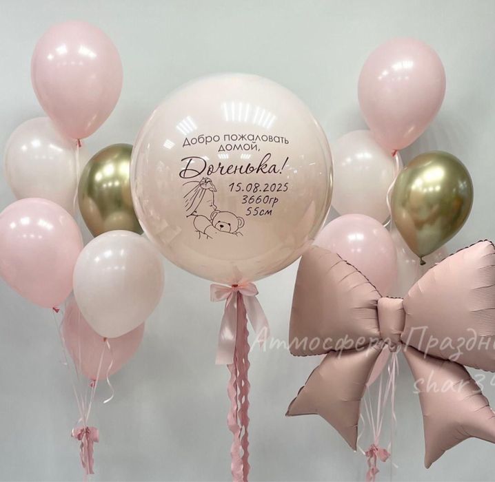 Шары на выписку с доставкой