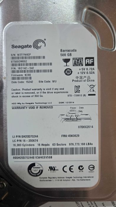 Процессоры, диски, ОЗУ