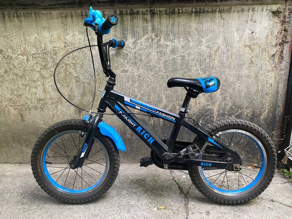 Bicicleta copii Sunlight Rich 4-6 ani, 16", in stare foarte buna