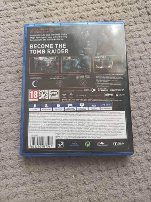Shadow of the Tomb Raider Ps4