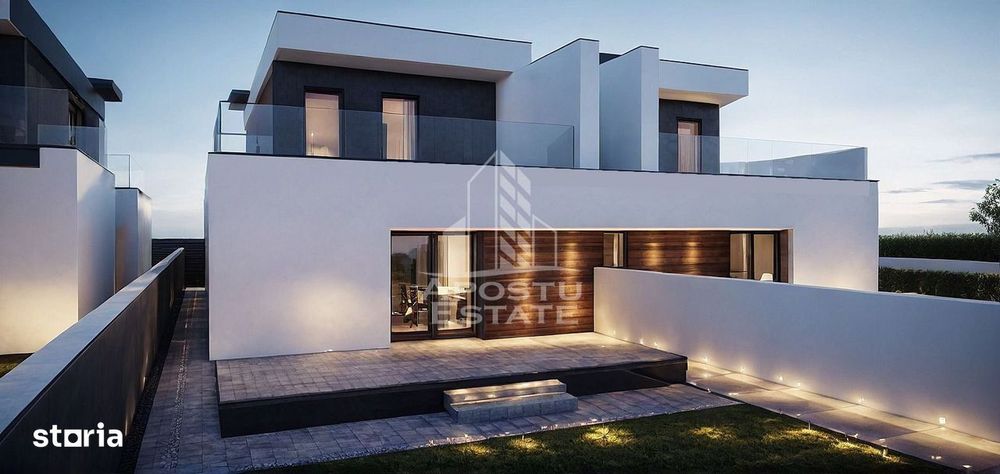 Duplex modern,4 camere2,bai,carport Giarmata