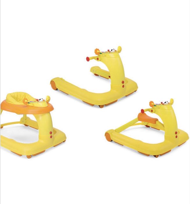 Premergător 3 in 1 Chicco - Baby Walker, portocalie