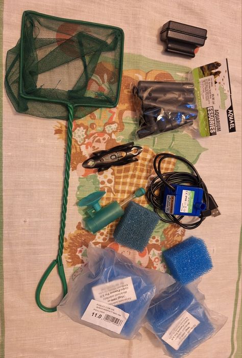 Lot accesorii si decoruri acvarii