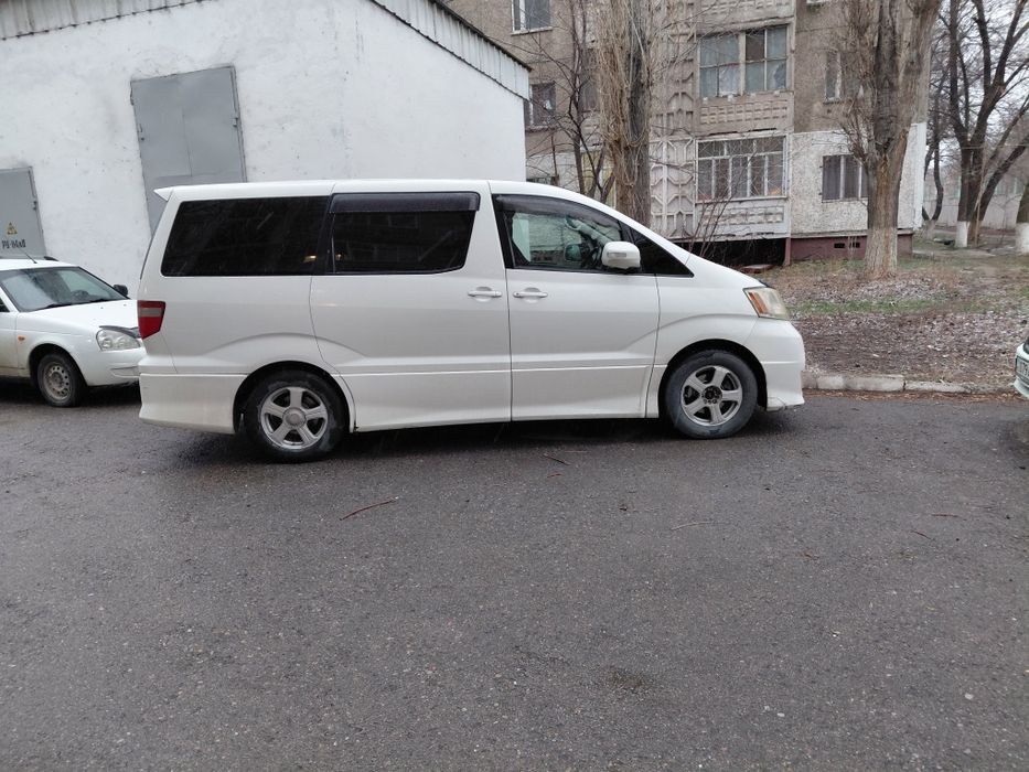 Альфард в ОТС, родной окрас