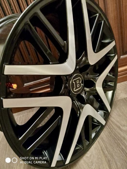 Диски чёрные кованые “BRABUS” R20 (Mercedes-Benz) ОРИГИНАЛ! ГЕРМАНИЯ!
