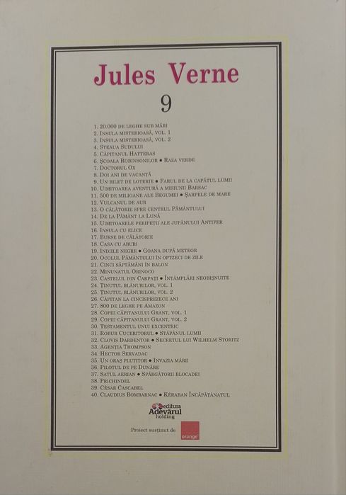 Carti Jules Verne