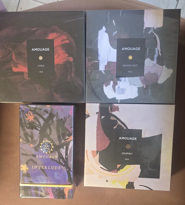 Parfum Amouage - Beach Hut, Lyric, Journey, Interlude