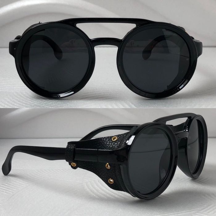 Мъжки слънчеви очила с кожа по  по модел на Carrera