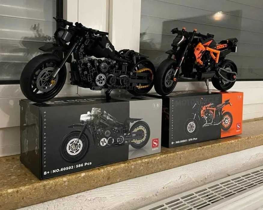 NOU TIP lego technic motocicleta KTM SUPER DUKE CUTIE 579pcs