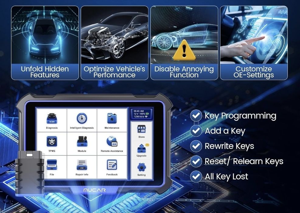 MUCAR V08 професионална диагностика