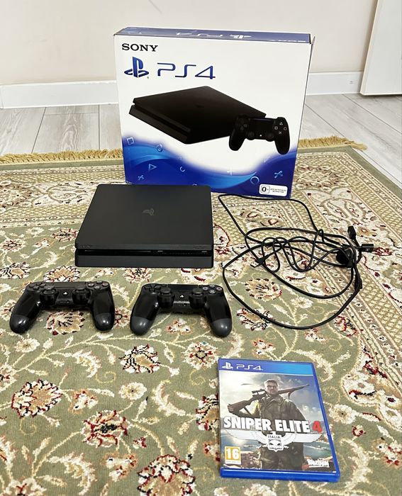 Продам ps4 slim на 1tb