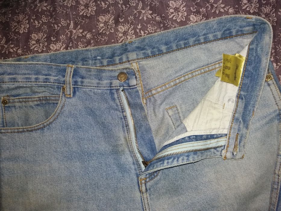Джинсовые  брюки