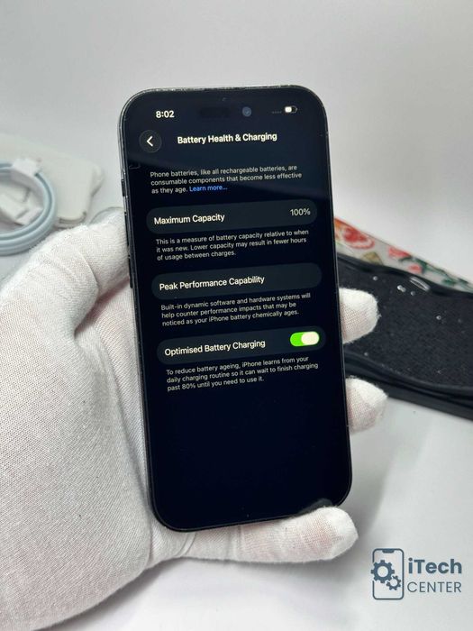 iPhone 14 Pro, 256GB, Black, 100% батерия, КАТО НОВ, ГАРАНЦИЯ!