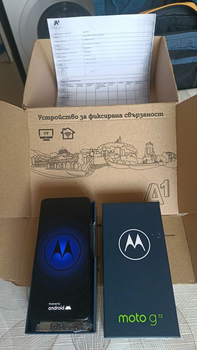 Motorola g72,
256gb