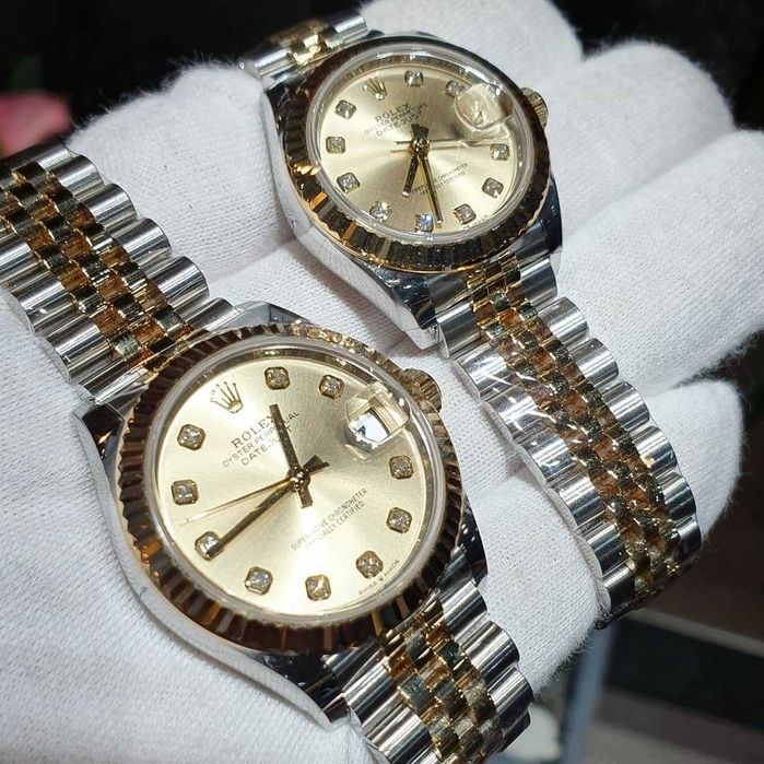 rolex datejust 31mm двуцветен