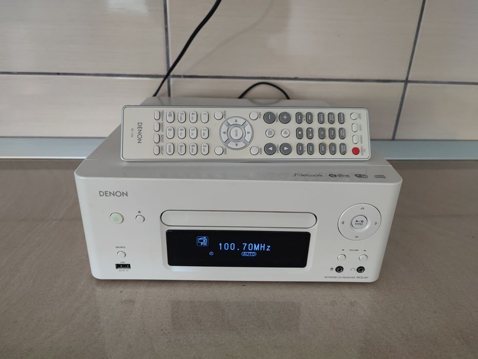 Sistem audio Denon RCD N7 cd receiver radio internet Napster USB iPod