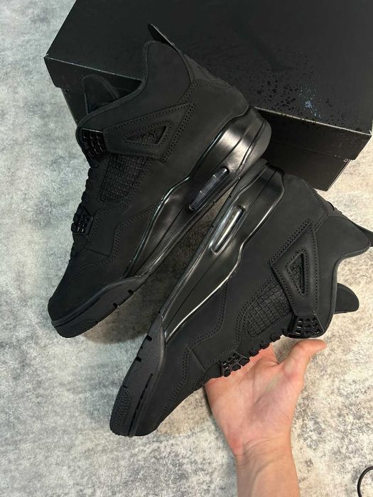 #REDUCERE# Nike Air Jordan 4 Black Cat - Verificare Colet (41-44)