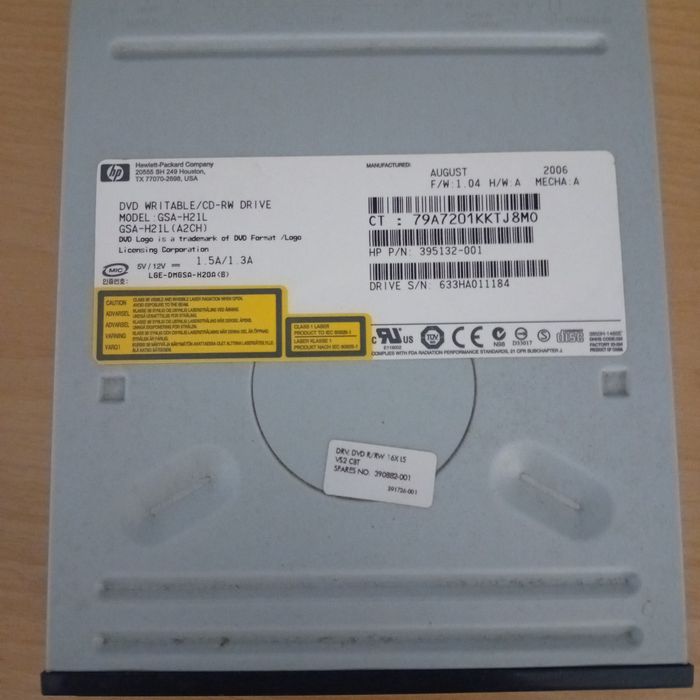 DVD за настолен компютр.