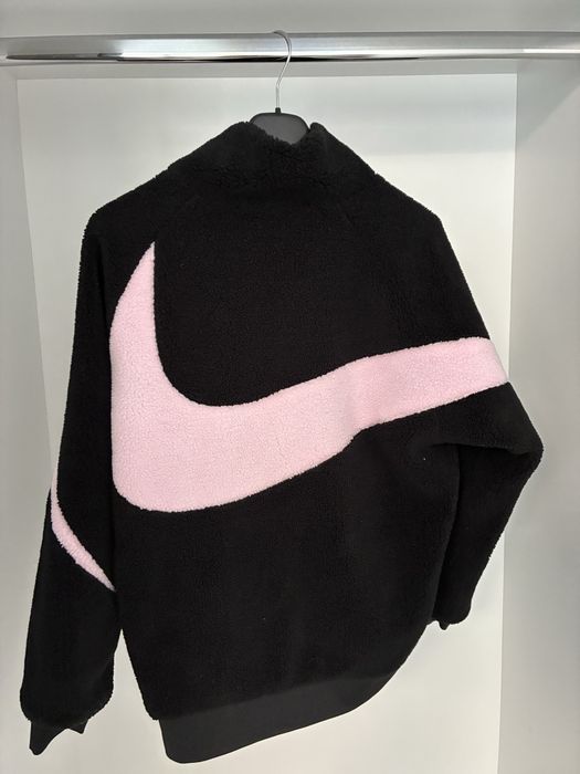Geaca Nike Fleece S Negru Roz