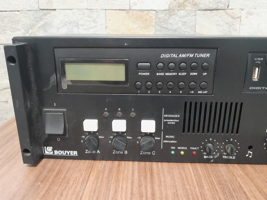Усилвател с тунер ,CD.  Sd card ,usb  Bouyer