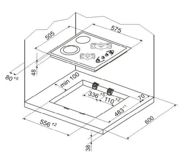 Газовая поверхность Hansa