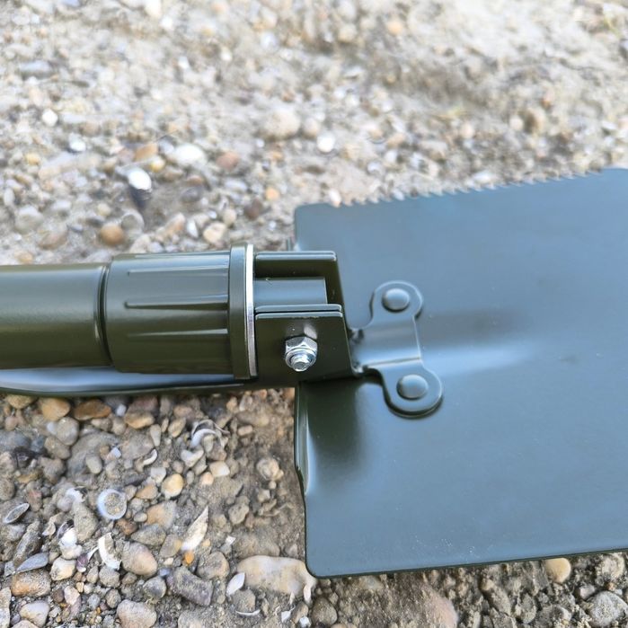 Лопата с кирка и трион за риболов/къмпинг НОВА