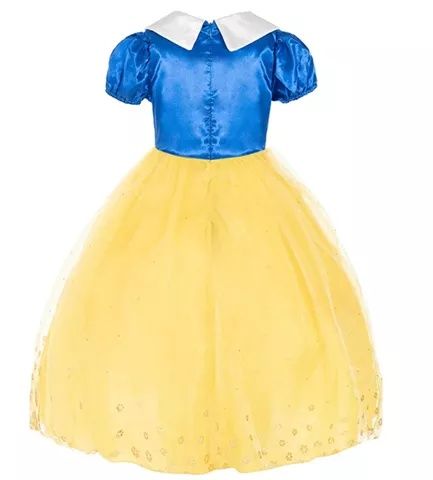 Разкошна рокля на Снежанка + подарък Диадема с панделка