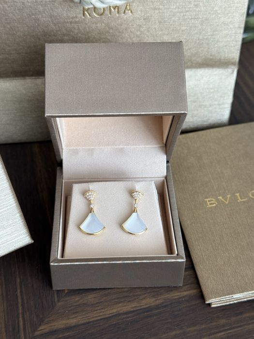 Bvlgari серьги 750 проба