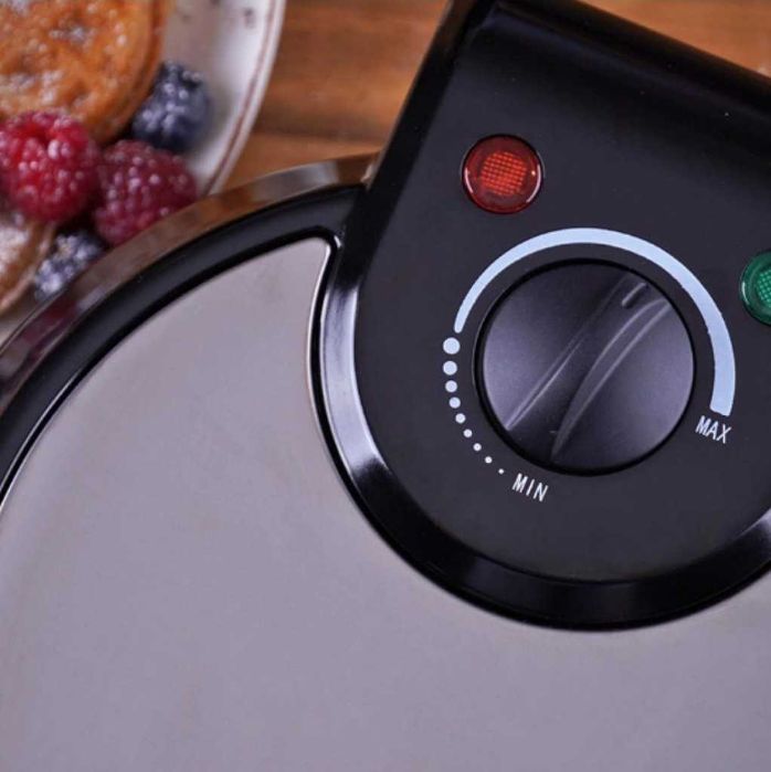 Гофретник Voltz,1200W, 5 гнезда, Инокс