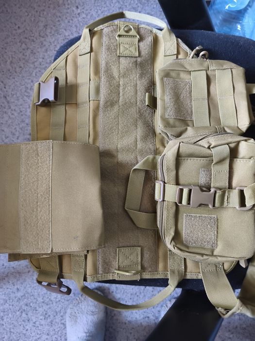 Тактическая шлейка для собак