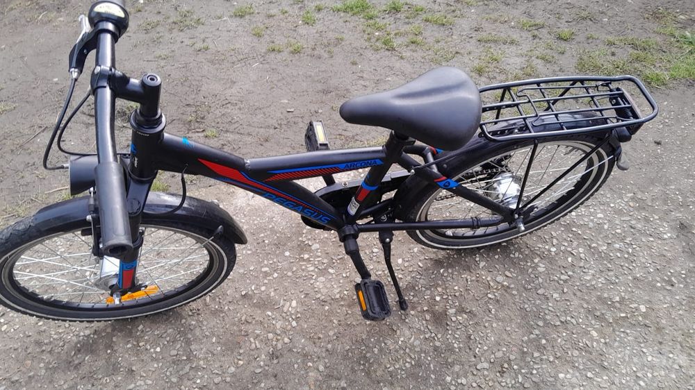 Bicicleta atb copii (5-9 ani) Pegasus, 20 inch,Aluminiu,7V Nexus,dinam