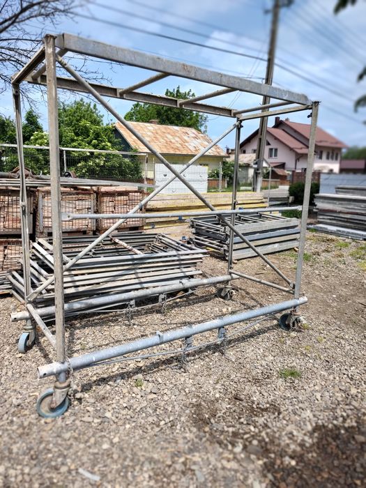 Schela de aluminiu mobila pentru interior