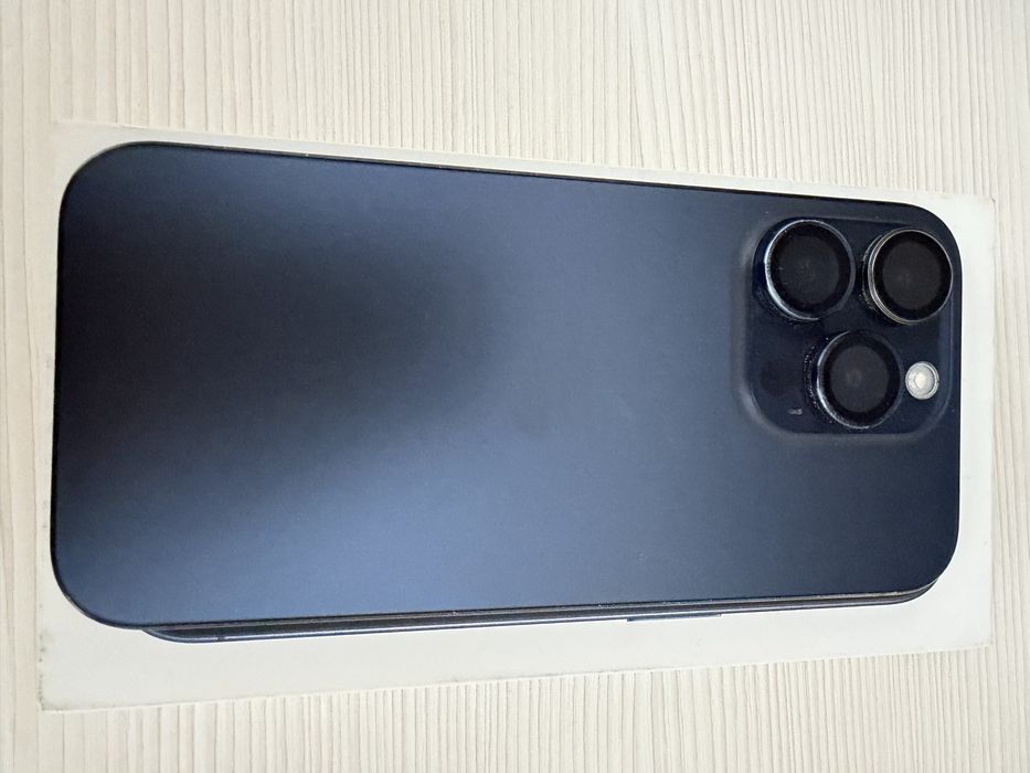 iPhone 15 Pro Blue Titanium