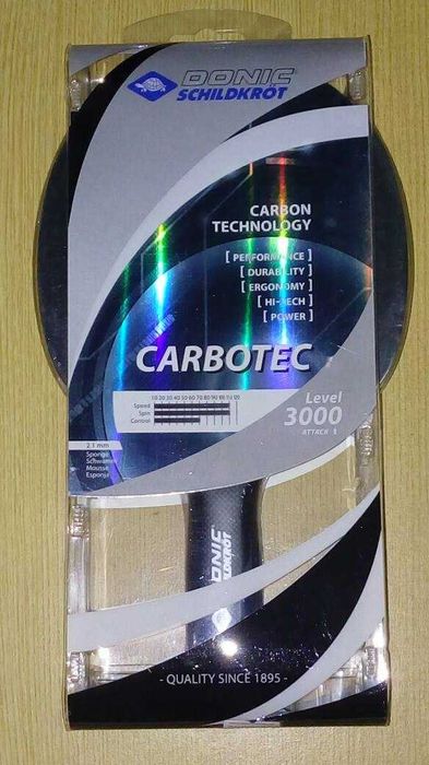 Хилка за тенис на маса Donic-Schildkröt CarboTec 3000 или 7000