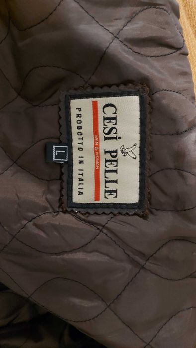 Jacheta/geaca din piele naturala de vita firma italiana