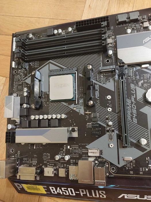 AMD Ryzen 5 1600X + Asus Prime B450-Plus