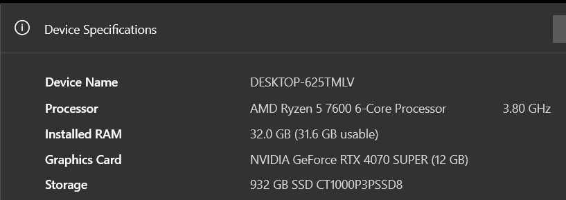 Компютър + 2k Монитор / Ryzen 5 7600, Rtx 4070 Super, 32GB DDR5 ram, 1TB NVMe