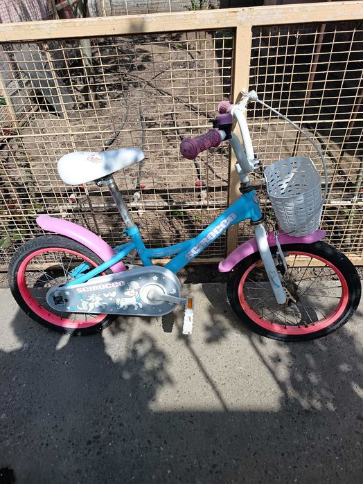 Bicicletă Scirocco 16  cu unicorni, pentru copii