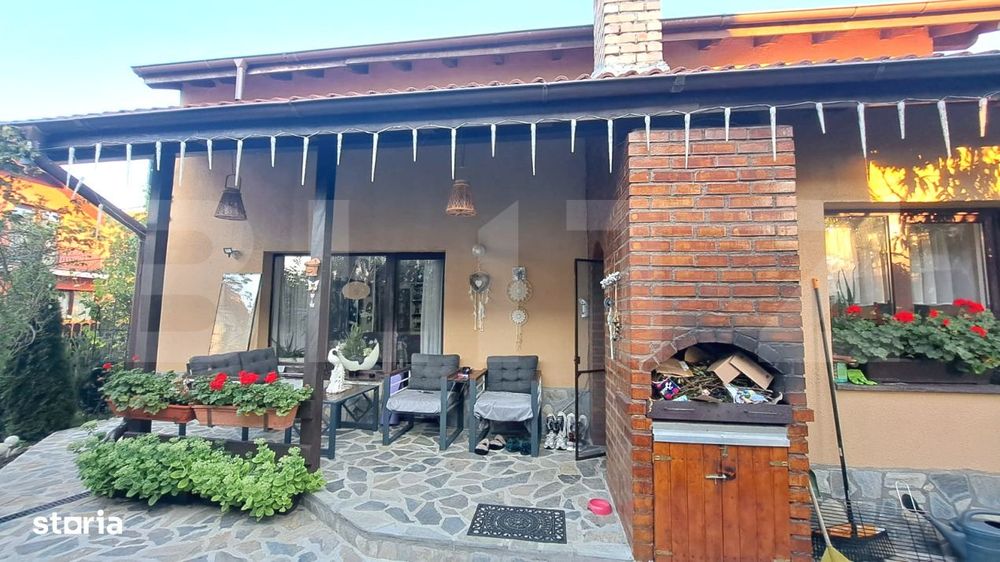 Casa din caramida de vanzare, 118 mp, 235 mp, zona BRAN
