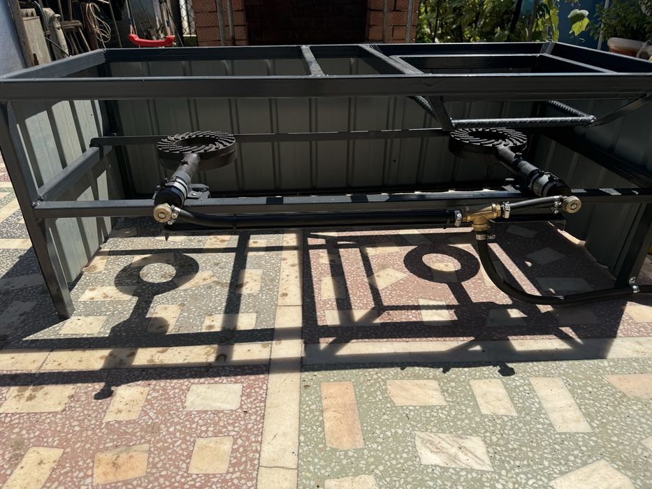 Arzator dublu profesional pentru toate tipurile de ceaun